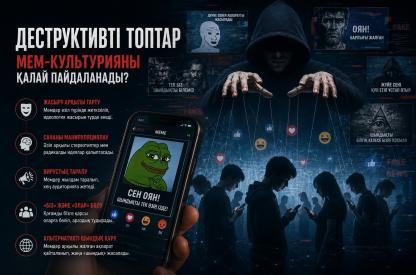 Деструктивті топтар мем-культураны қалай пайдаланады?